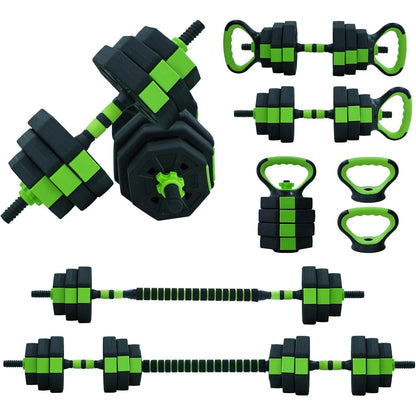 66lbs/88lbs Weight 4 in 1 Adjustable Kettlebell Set