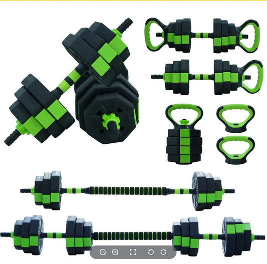 66lbs/88lbs Weight 4 in 1 Adjustable Kettlebell Set