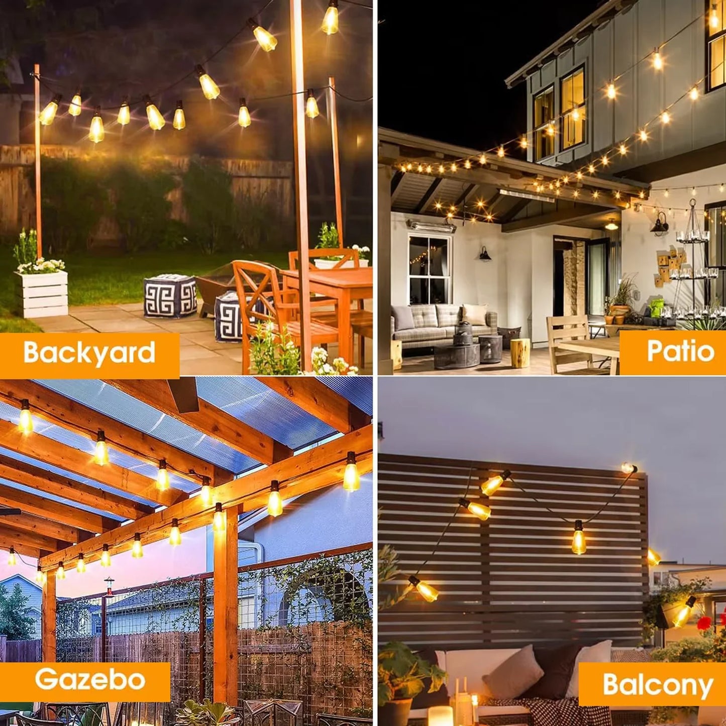 28ft Outdoor String Light
