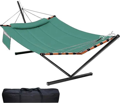 12FT 2 Person Hammock with Stand for Outdoor Relaxation
